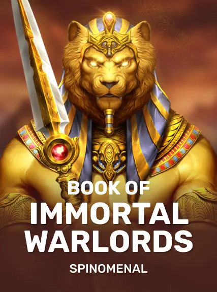 Book Of Immortal Warlords game tile